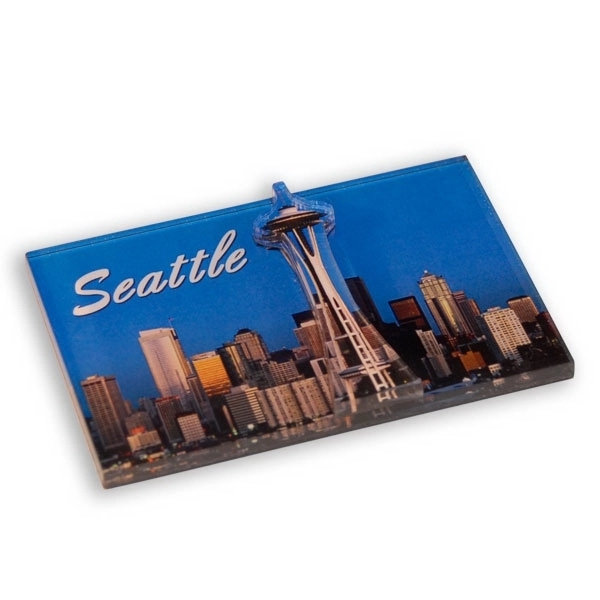 Acrylic Dual Layer Magnet 2