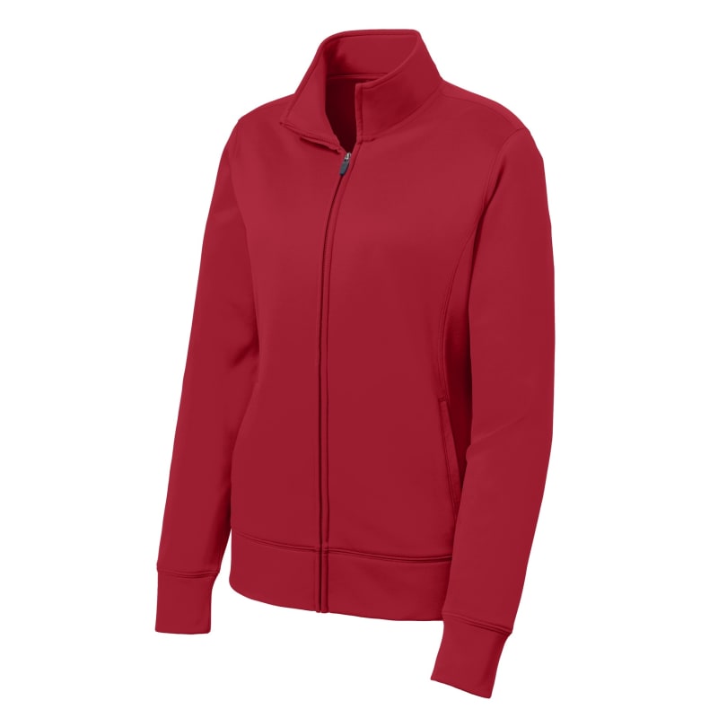 Sport-Tek Women's Sport-Wick Fleece Full-Zip Jacket. 30