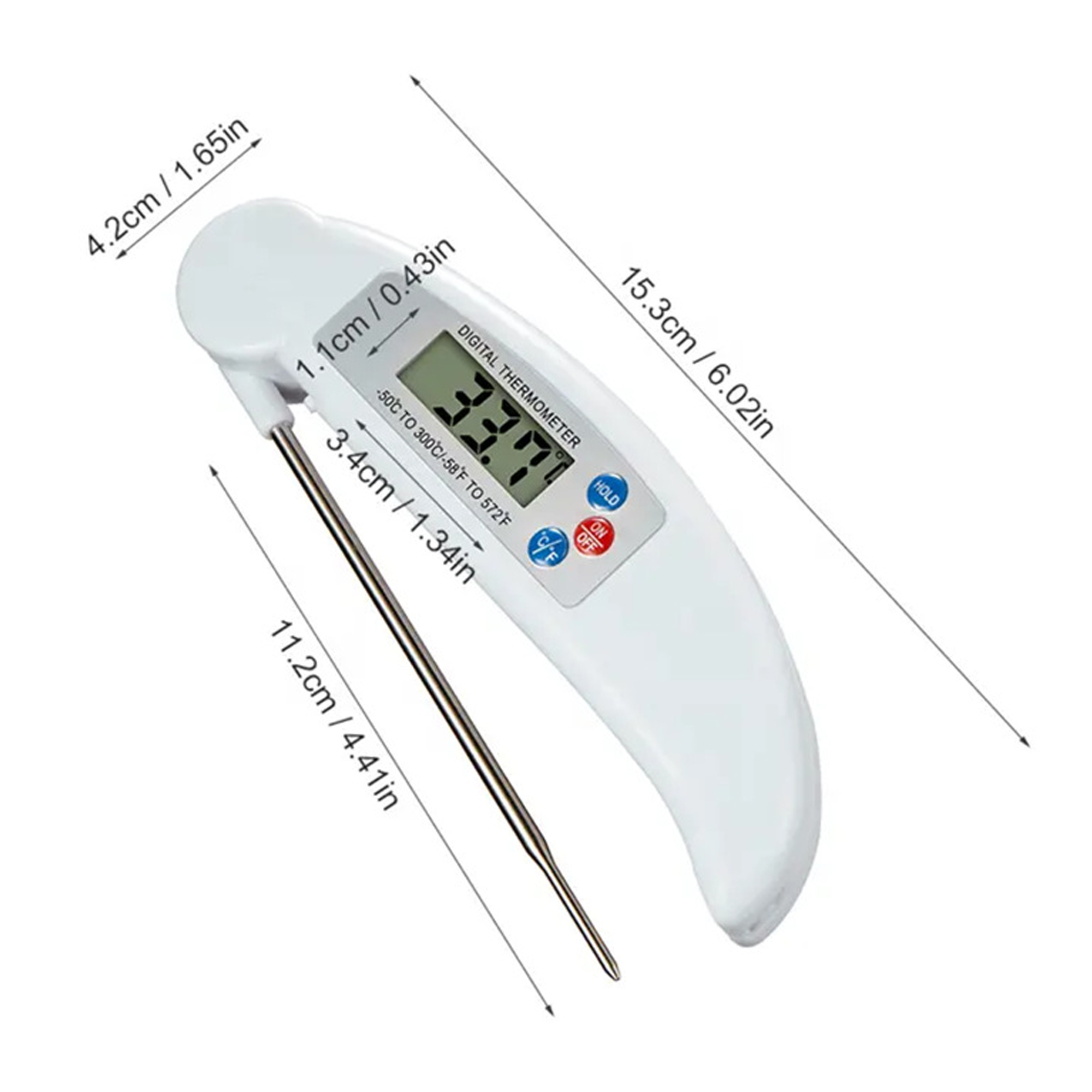 Instant Read Thermometer for Cooking and Grilling 2
