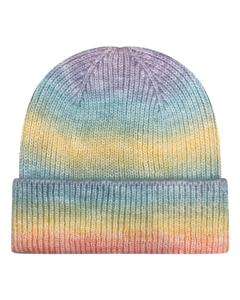 Tie-Dyed Ribbed Beanie - KTDRB 3
