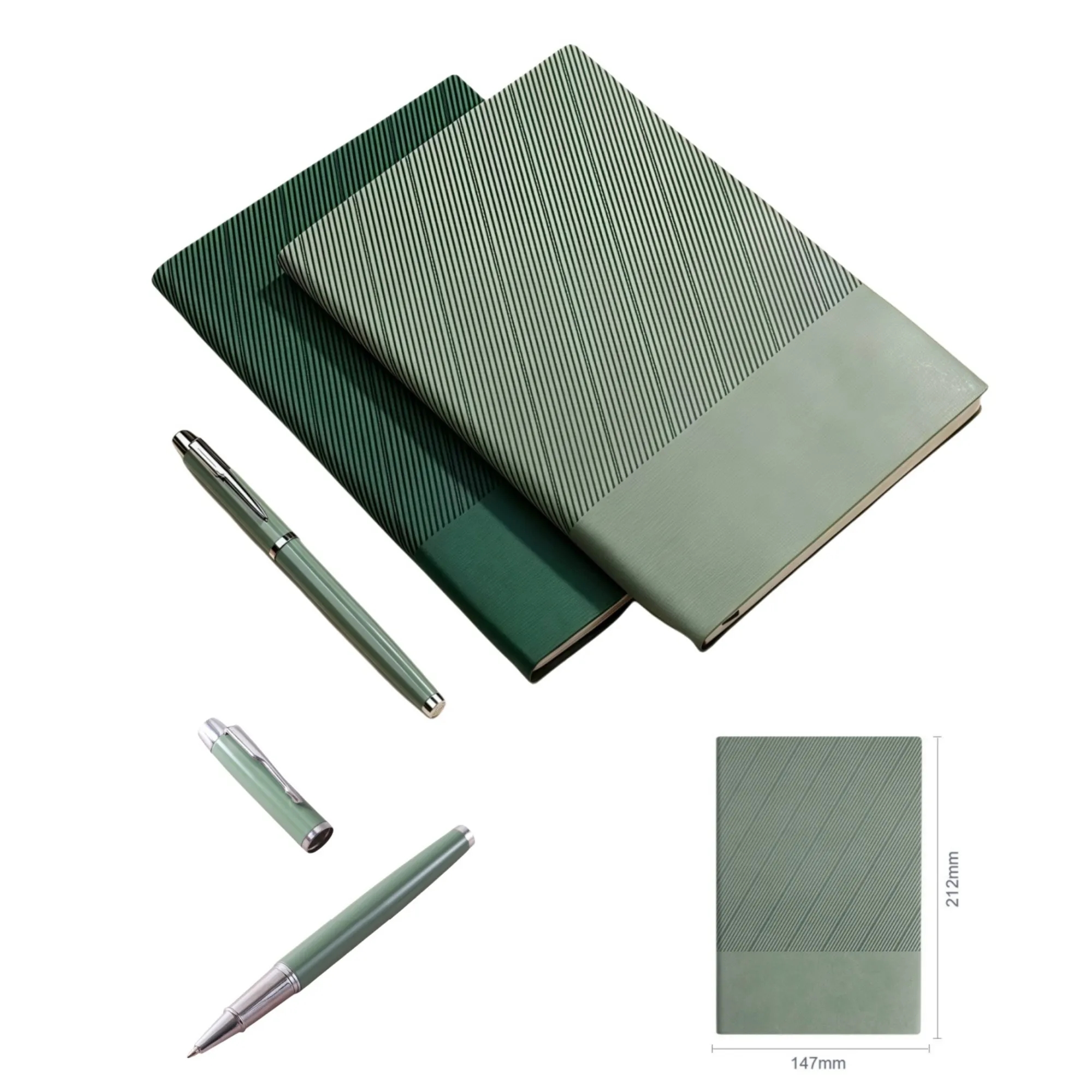 Executive Gift Set - PU Leather Notebook, Pen&8GB USB Drive 2
