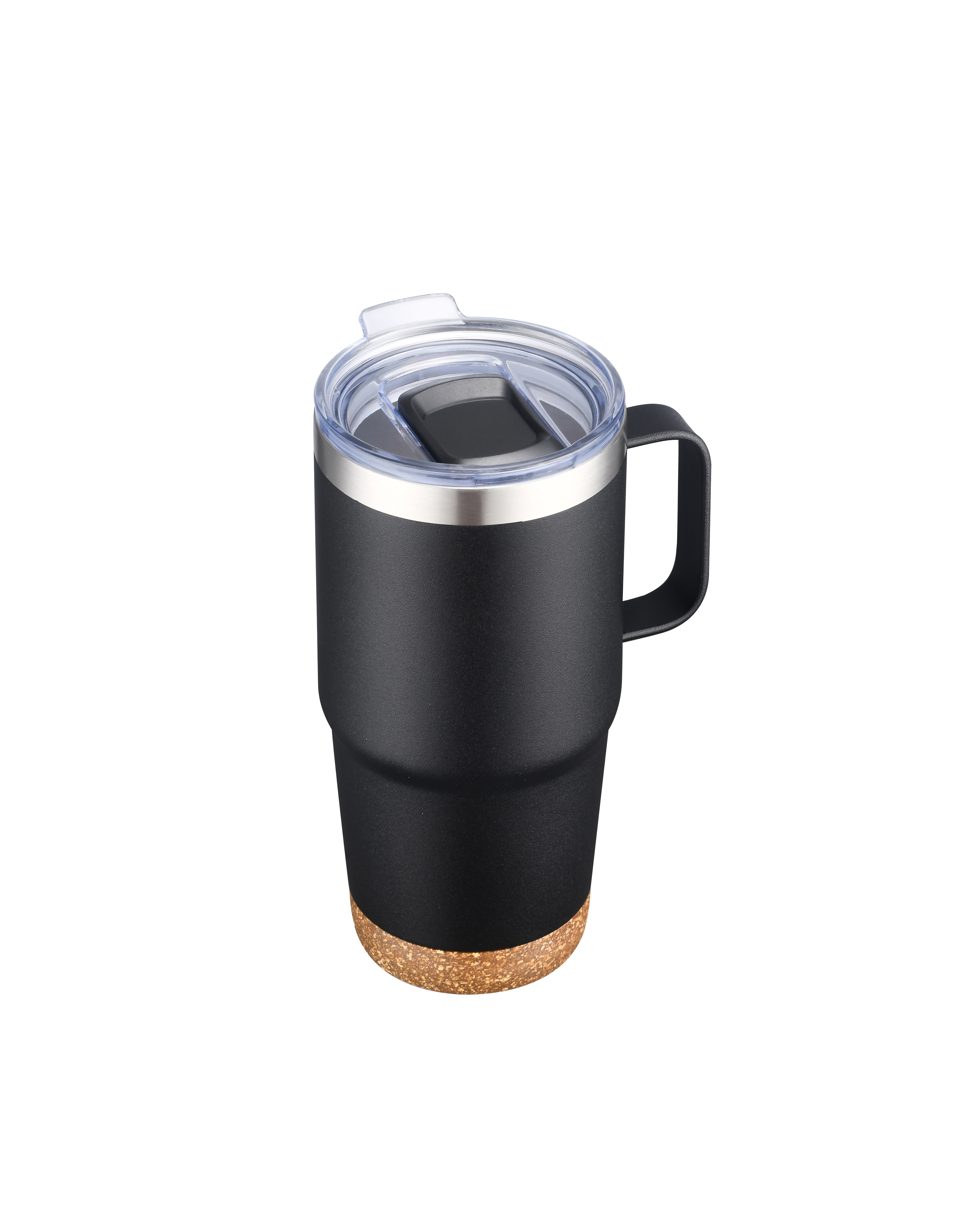 24 oz S/S Travel Mug with Cork Bottom 3