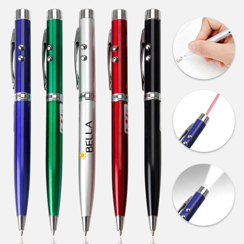 5-In-1 Led Stylus Laser Pointer Torh Screen Ballpoint Pen 2