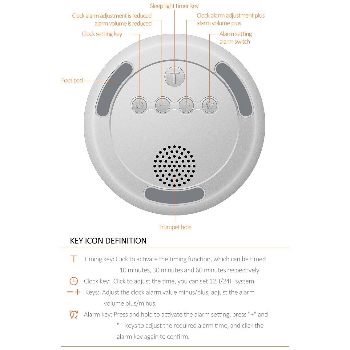 Led Wake Up Light Support Alarm Clock Function With Colorful 2