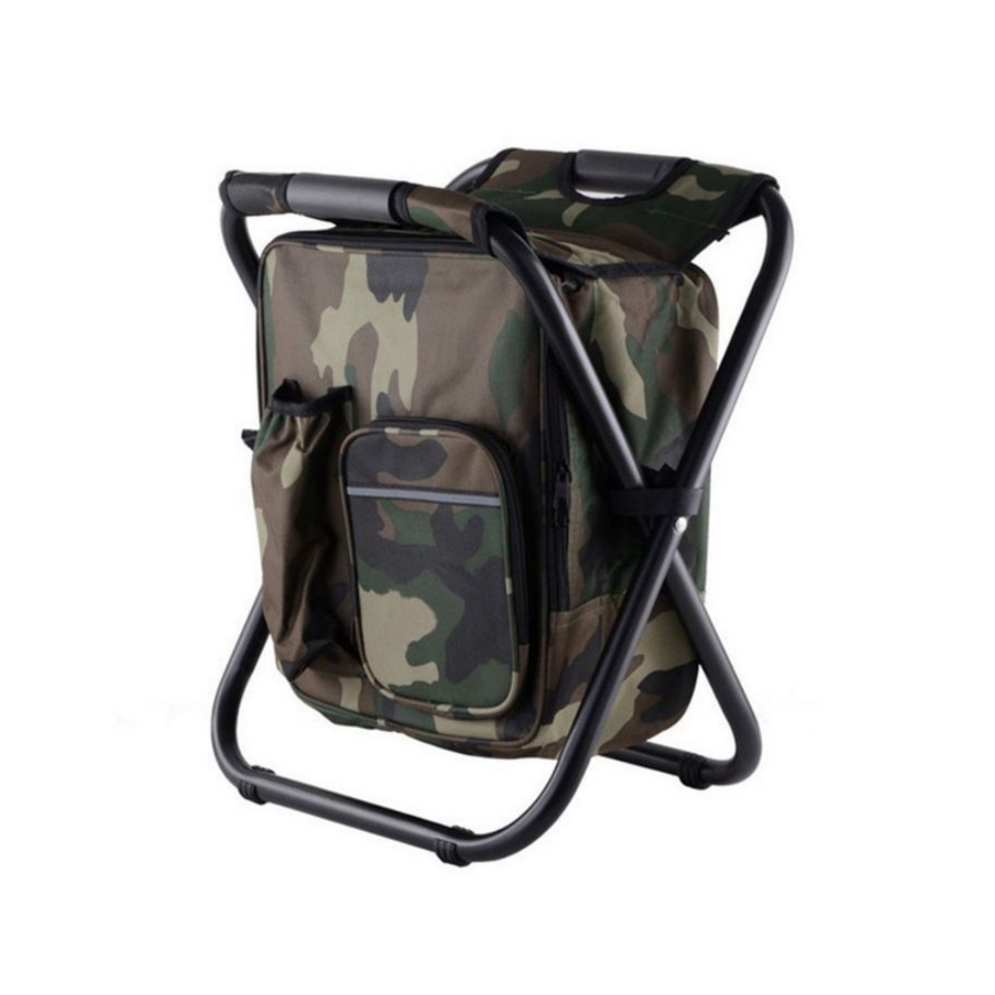 Multifunction Foldable Cooler Stool Insulated Backpack 3
