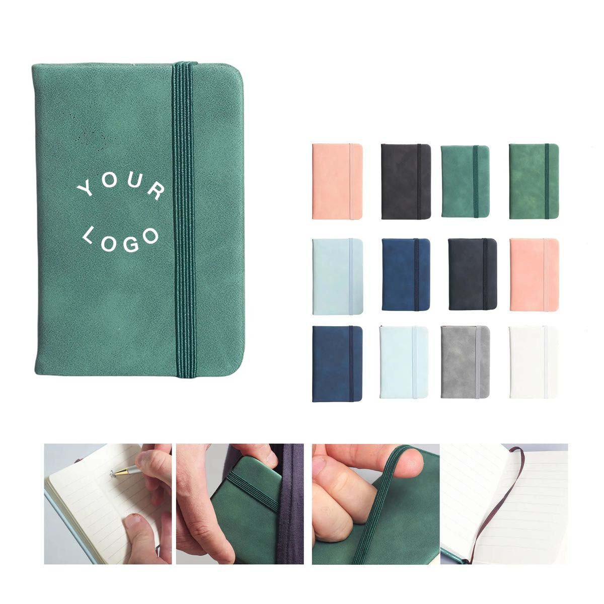 PU Cover A7 Notebook with Elastic Band 7