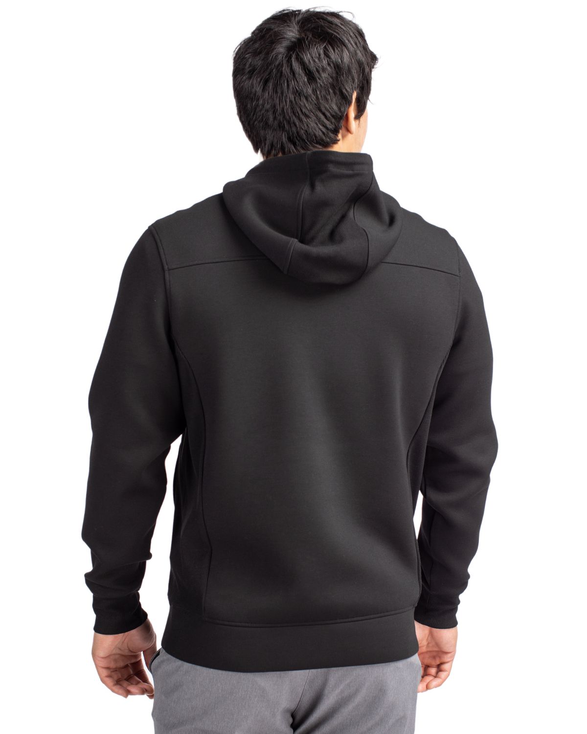 Roam Eco Half Zip Recycled Mens Hooded Pullover