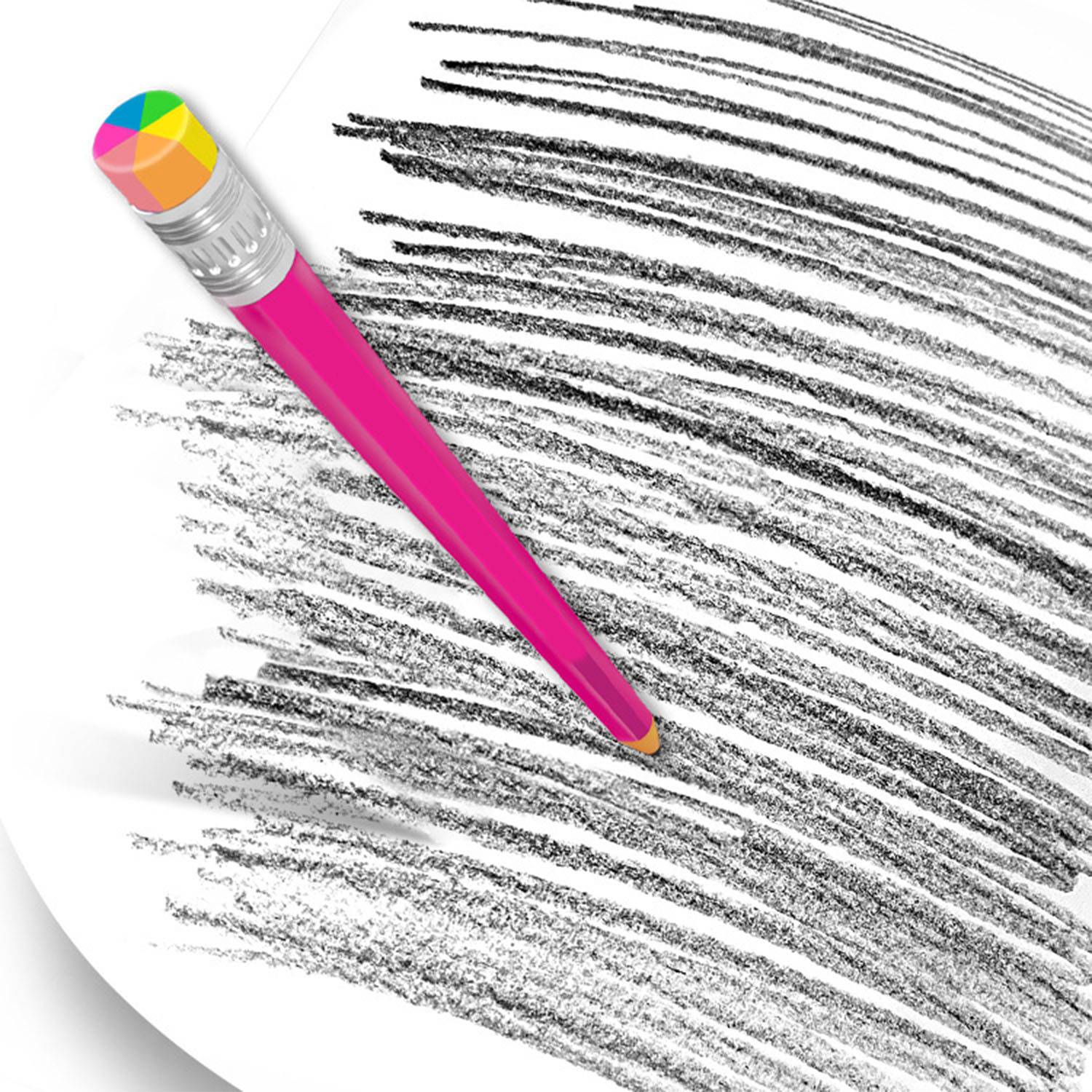 Wooden Pencil w/ Eraser 5