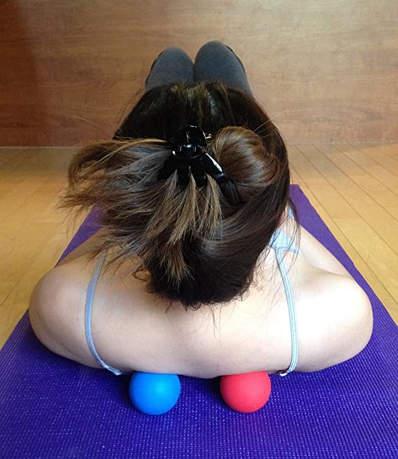 Massage Lacrosse Pin Rubber Solid Ball 8