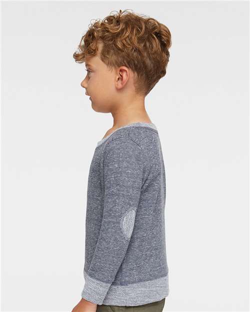Toddler Harborside Mélange French Terry Crewneck Sweatshirt - 3379 27