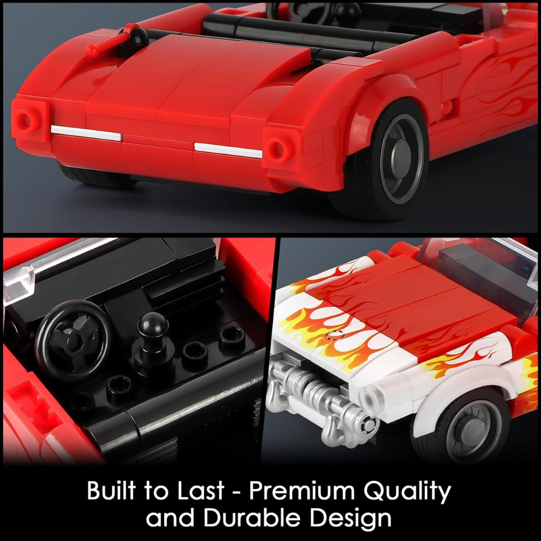 Buildifull Blocks Set - Vintage Race Car 8