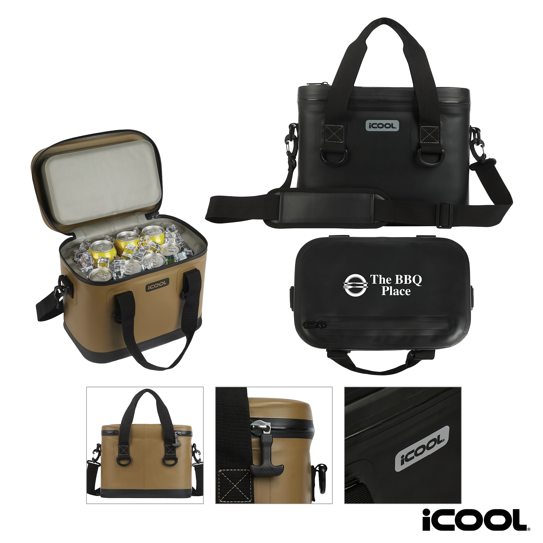 iCOOL® Teton 8-Can Waterproof Cooler 26