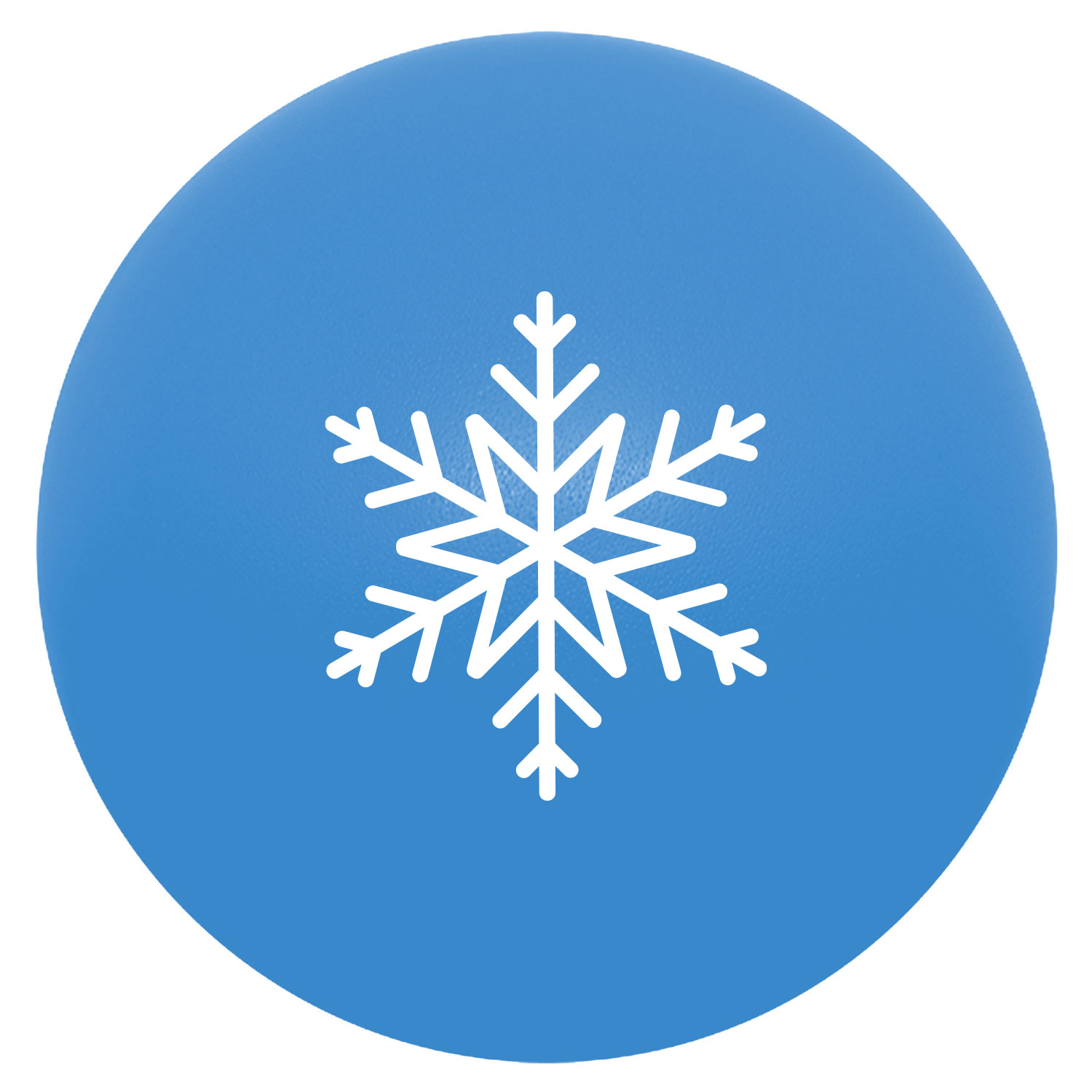 Snowflake Stress Ball 2