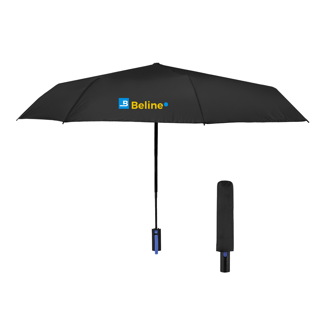 42" Arc rPET Telescopic Folding Umbrella 7