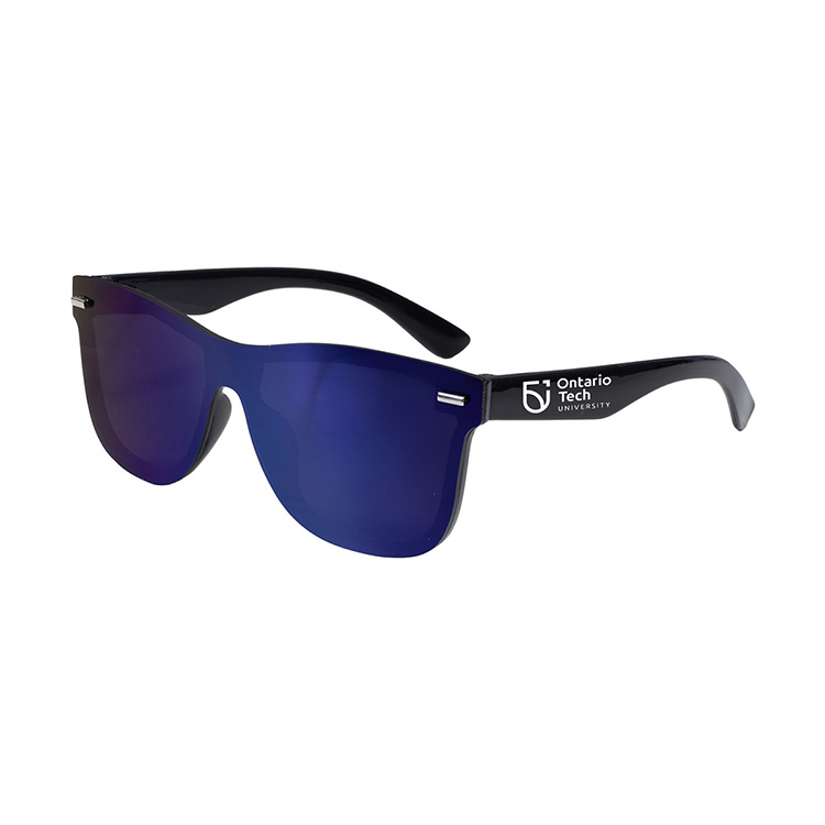 "DEL MAR TIDE" Rimless Reflective Sunglasses 6