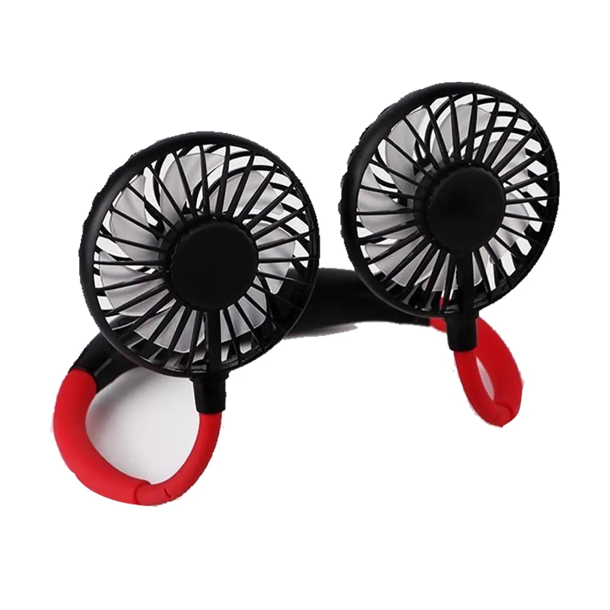 Strong Power Hands-Free USB Foldable Wearable Neck Fan 4