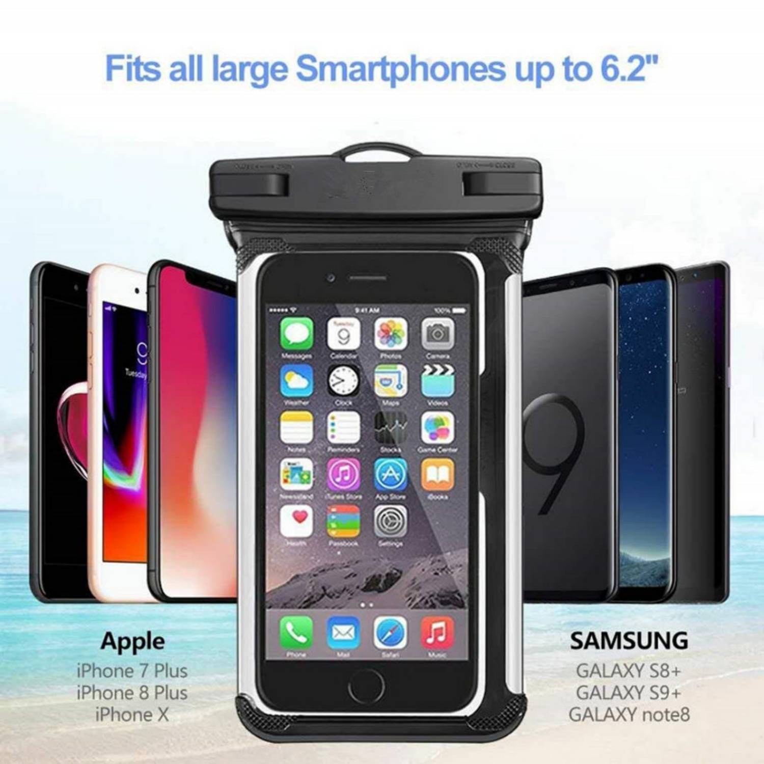 Waterproof Phone Pouch Case for snorkeling 2
