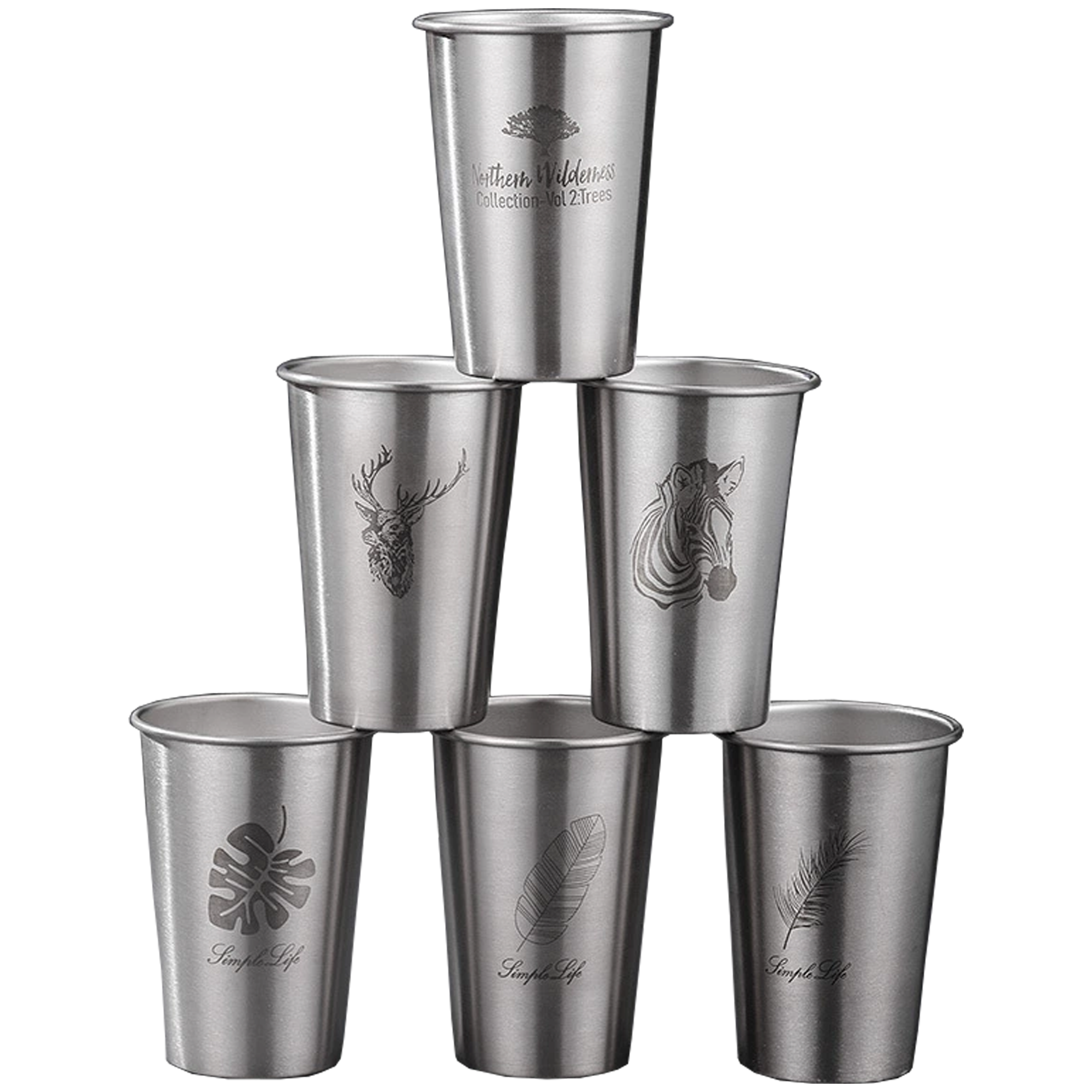 Stainless Steel Coffee Cup 16.9oz 1