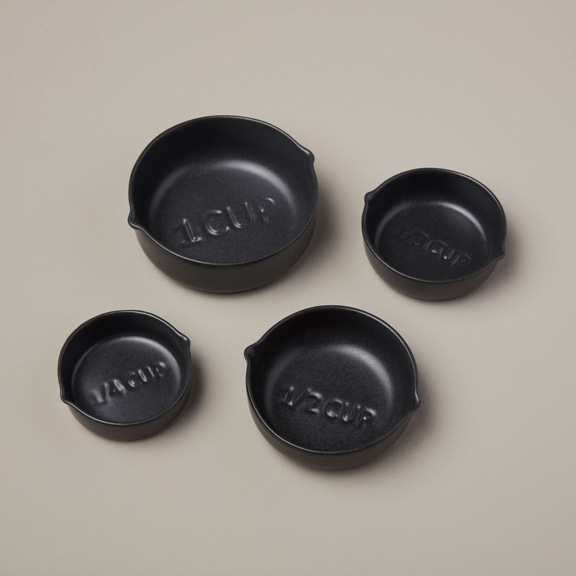 Be Home® Brampton Nested Stoneware Measuring Cups 18