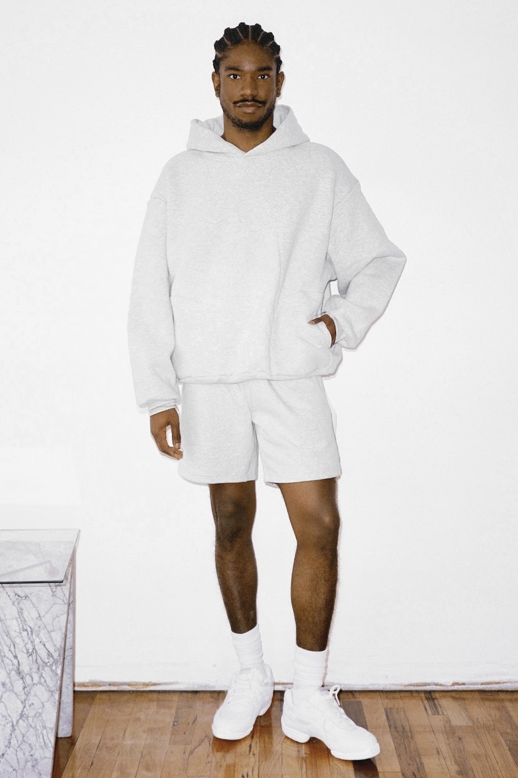 14 OZ HEAVY FLEECE HOODED PULLOVER 21