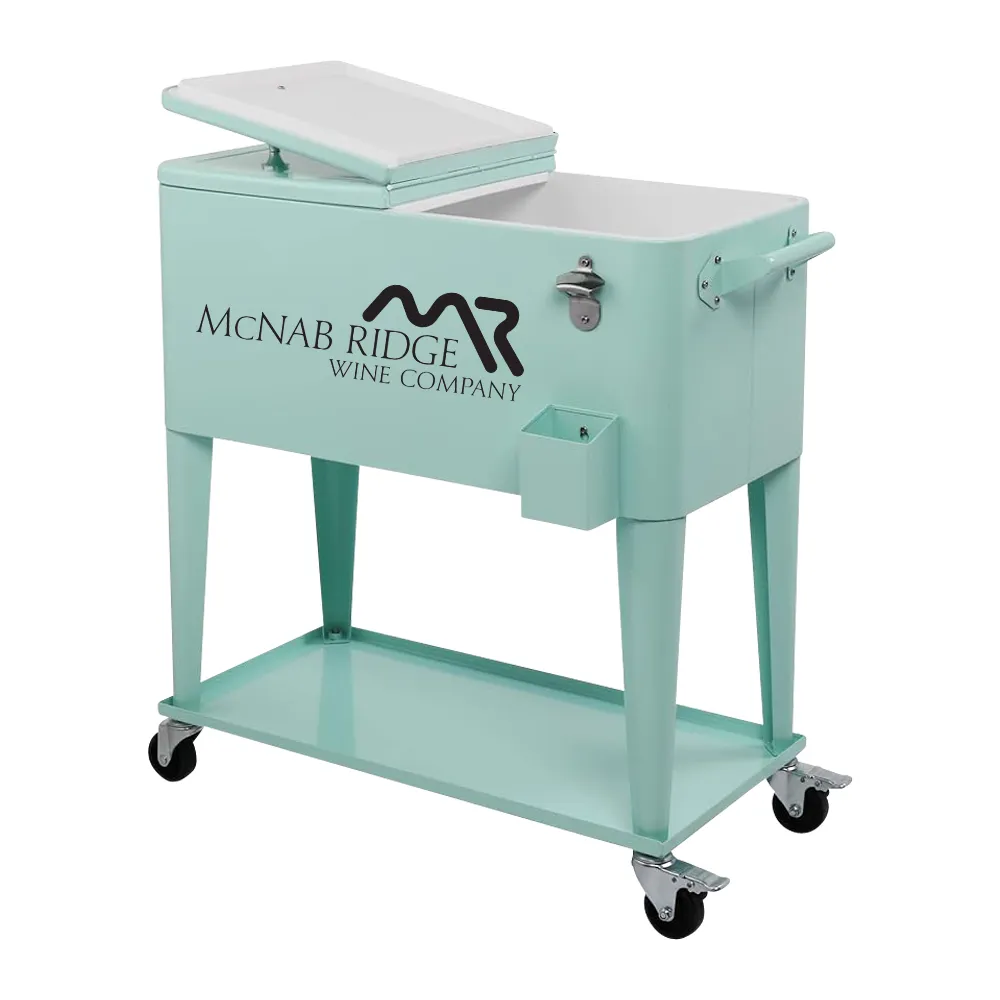 Rolling Cooler Cart 9