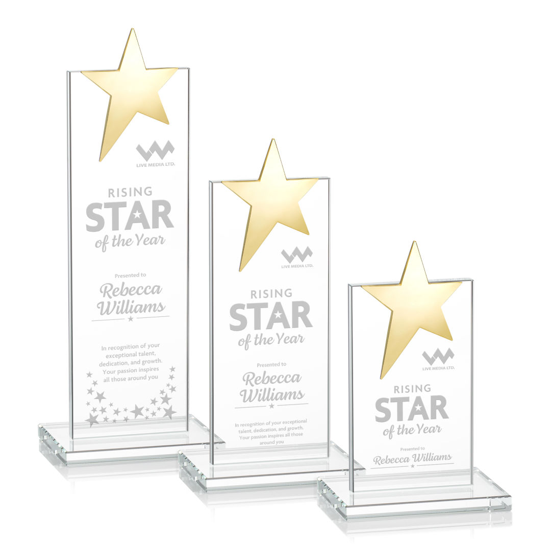 Bryanston Gold Star Award - Black