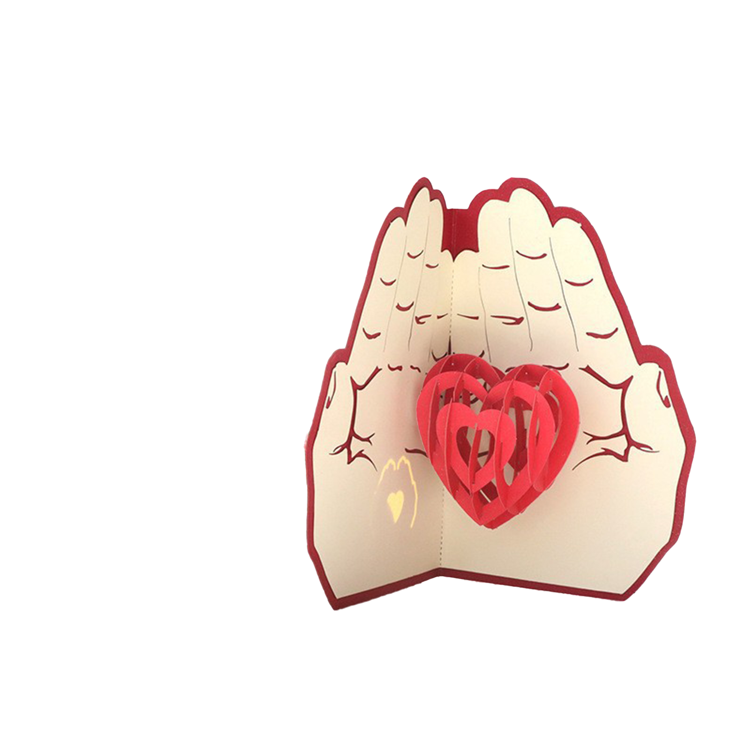 Pop Up Heart Anniversary Card 3