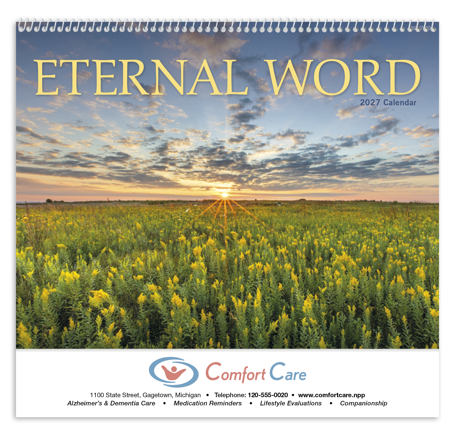 Good Value™ Eternal Word w Pre-Planning Sheet - Spiral Calendar 47