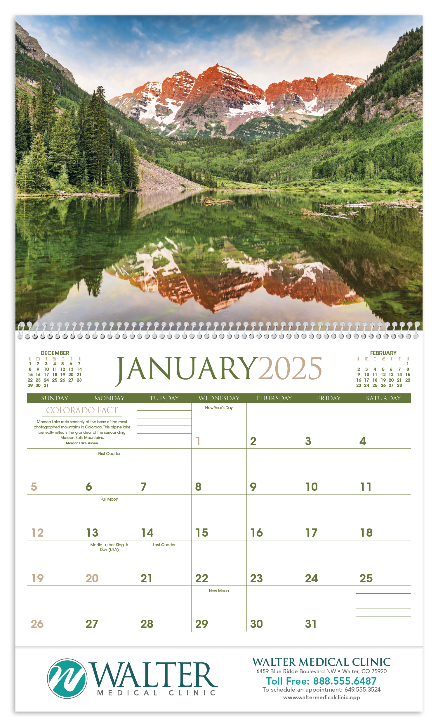 Triumph® Calendars Colorado Calendar 20