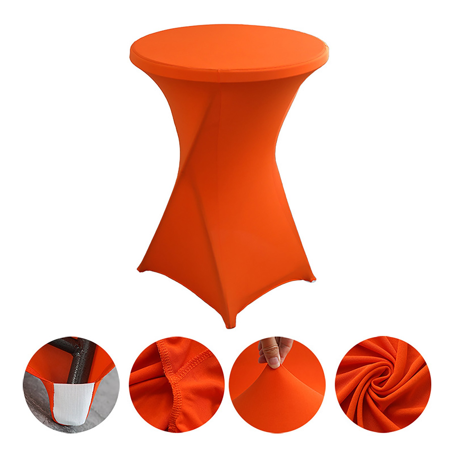 Round Elastic Table Cover 8