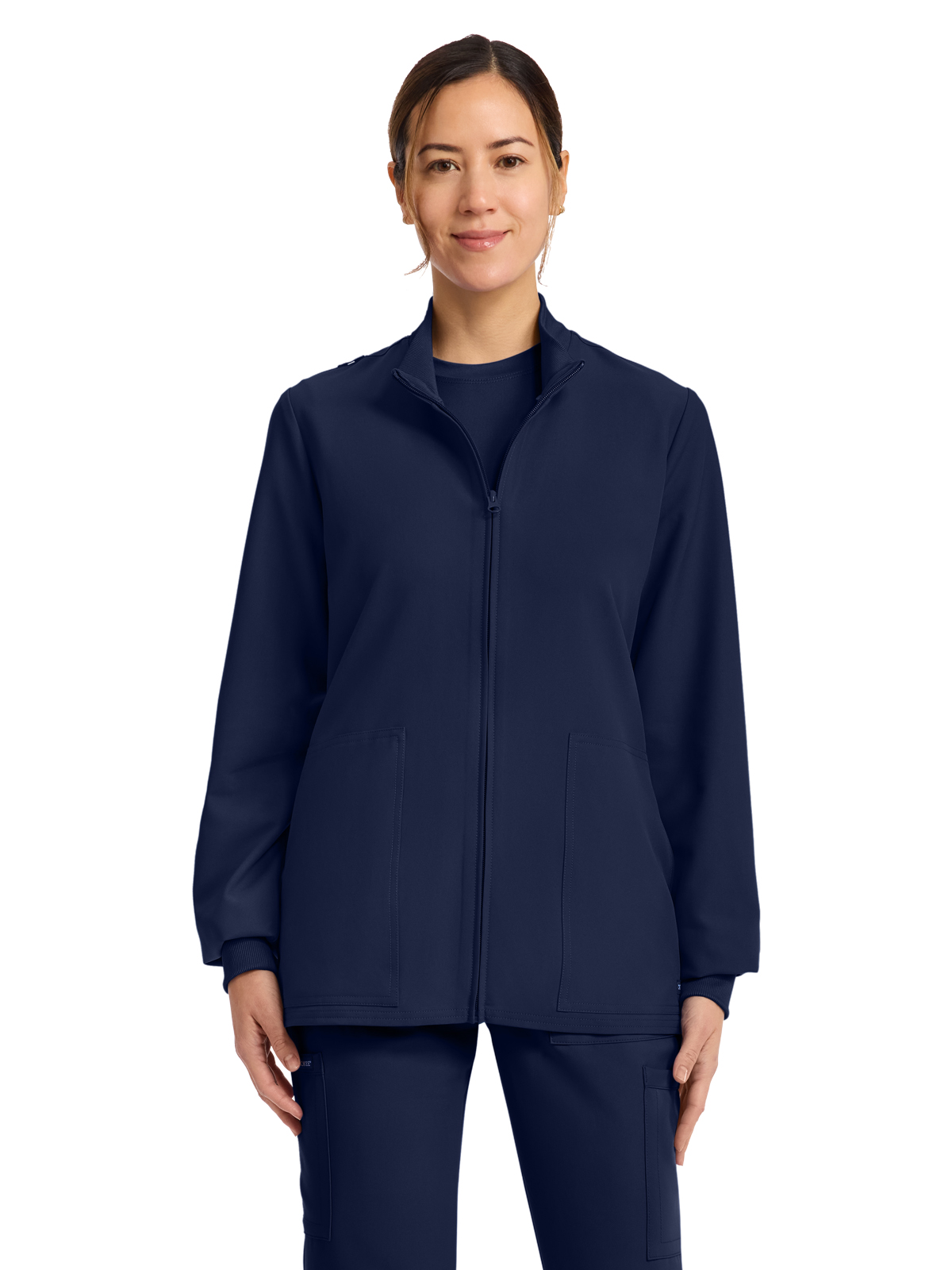 Cherokee - Workwear Originals Ultra - Women's 2-Pocket Zip Up Scrub Jacket 57