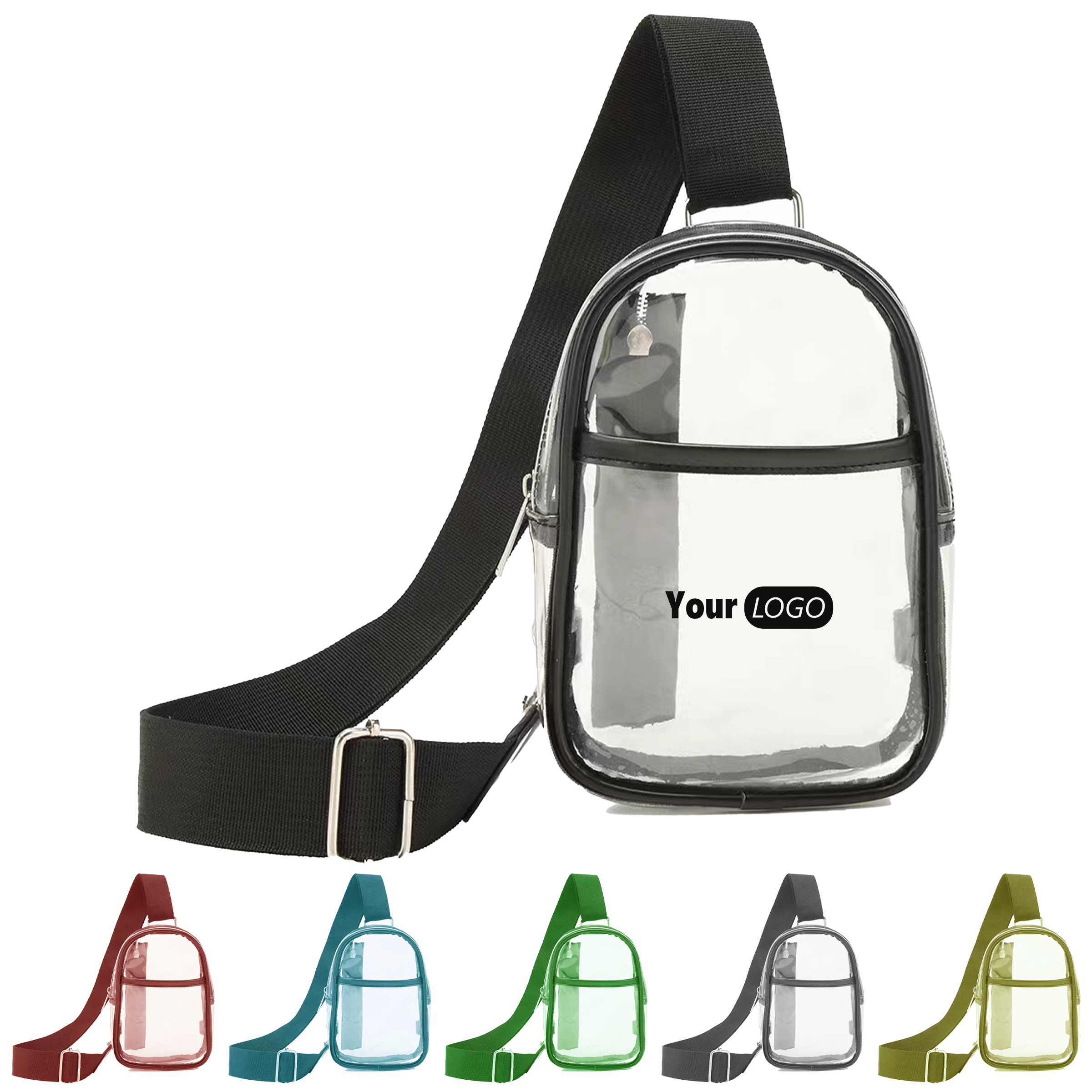 Pvc Clear Sling Bag For Events 5