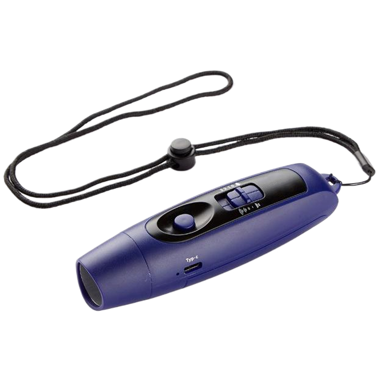 USB Rechargeable Electronic Whistle w/ LED Light 2