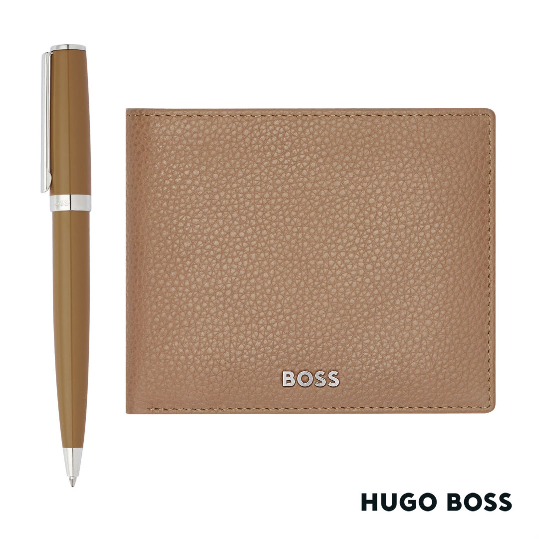 Hugo Boss® Ballpoint Pen & Wallet Set 8