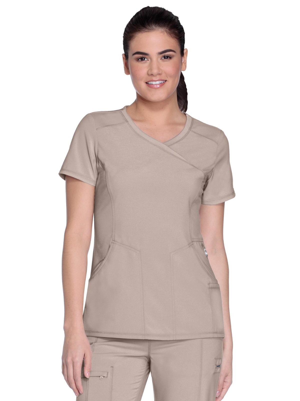 Infinity - Women's 4 Pocket Mock Wrap Top 106