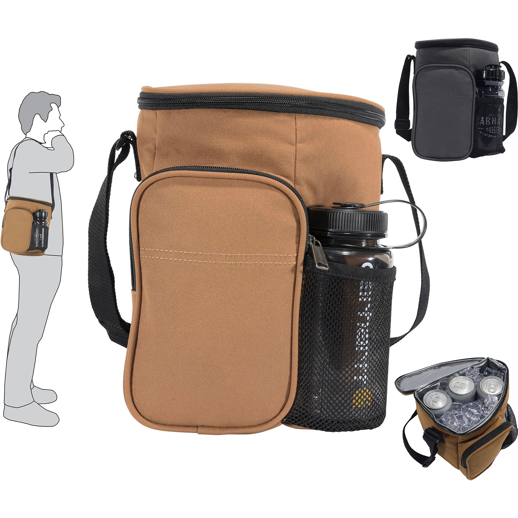 Deluxe Insulated Lunch Cooler Bag 2