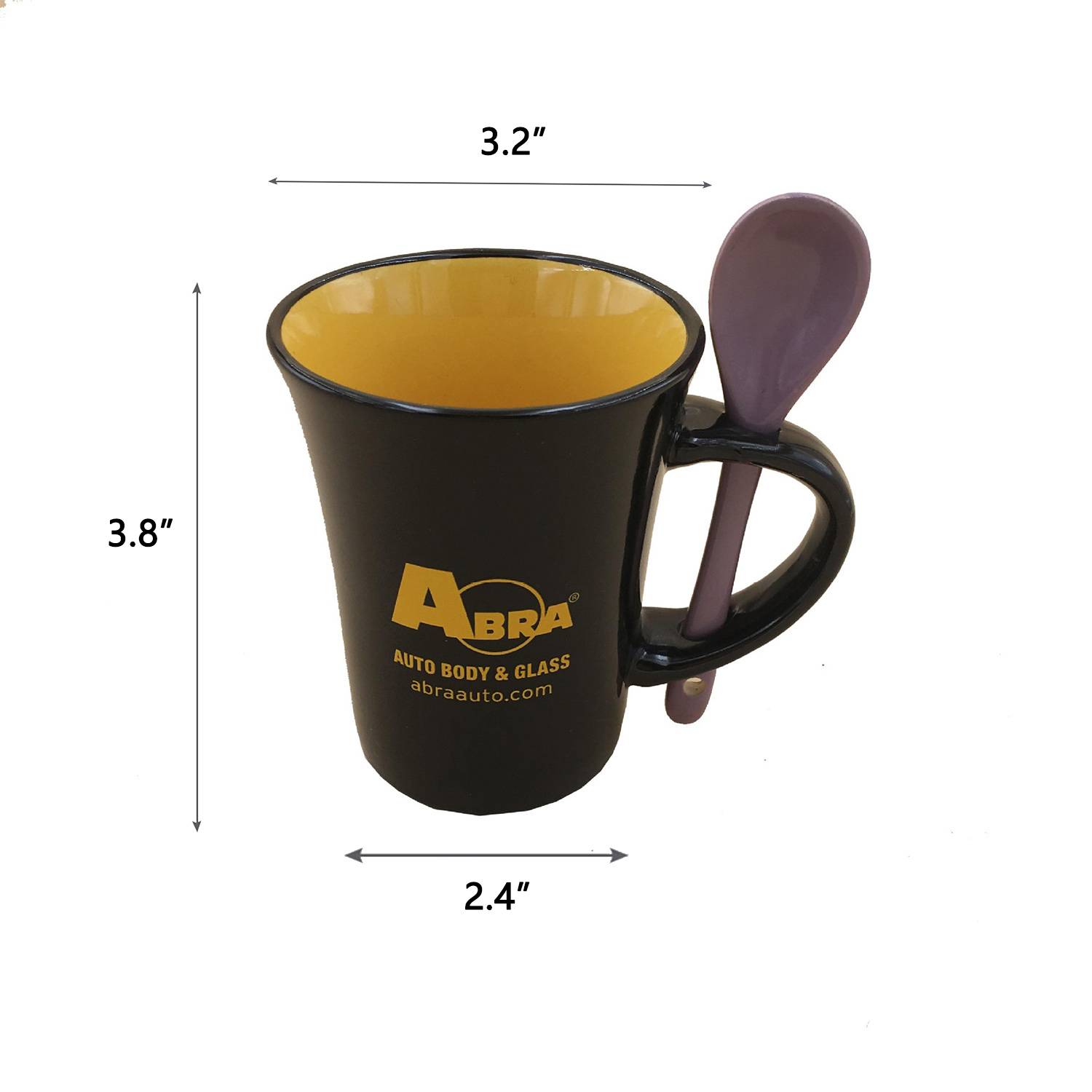 Customizable Ceramic Mug W/ Spooner 3