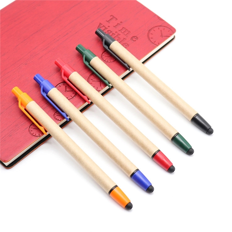 Recycled Stylus Click Pen 2