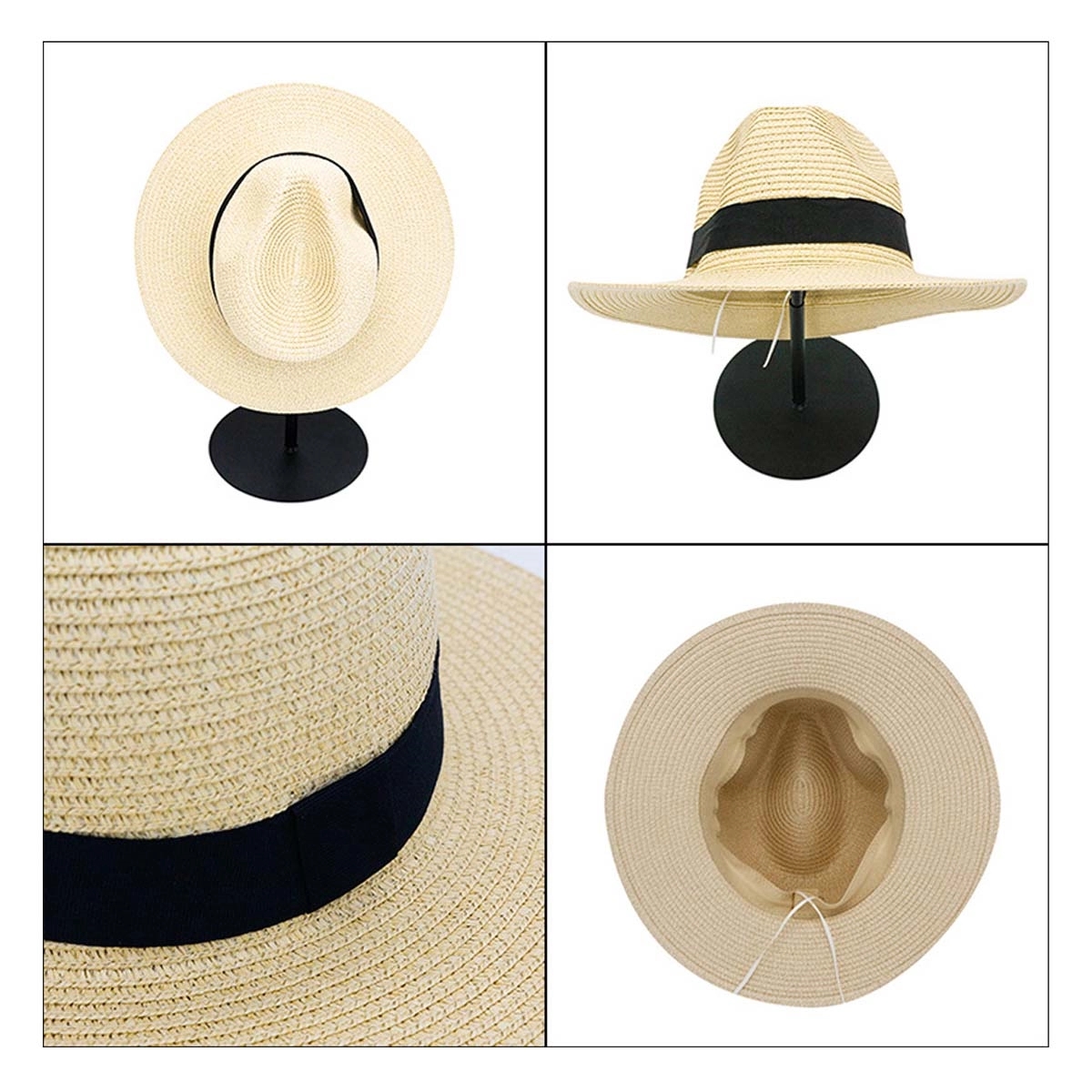 Wide Brim Straw Hat 2