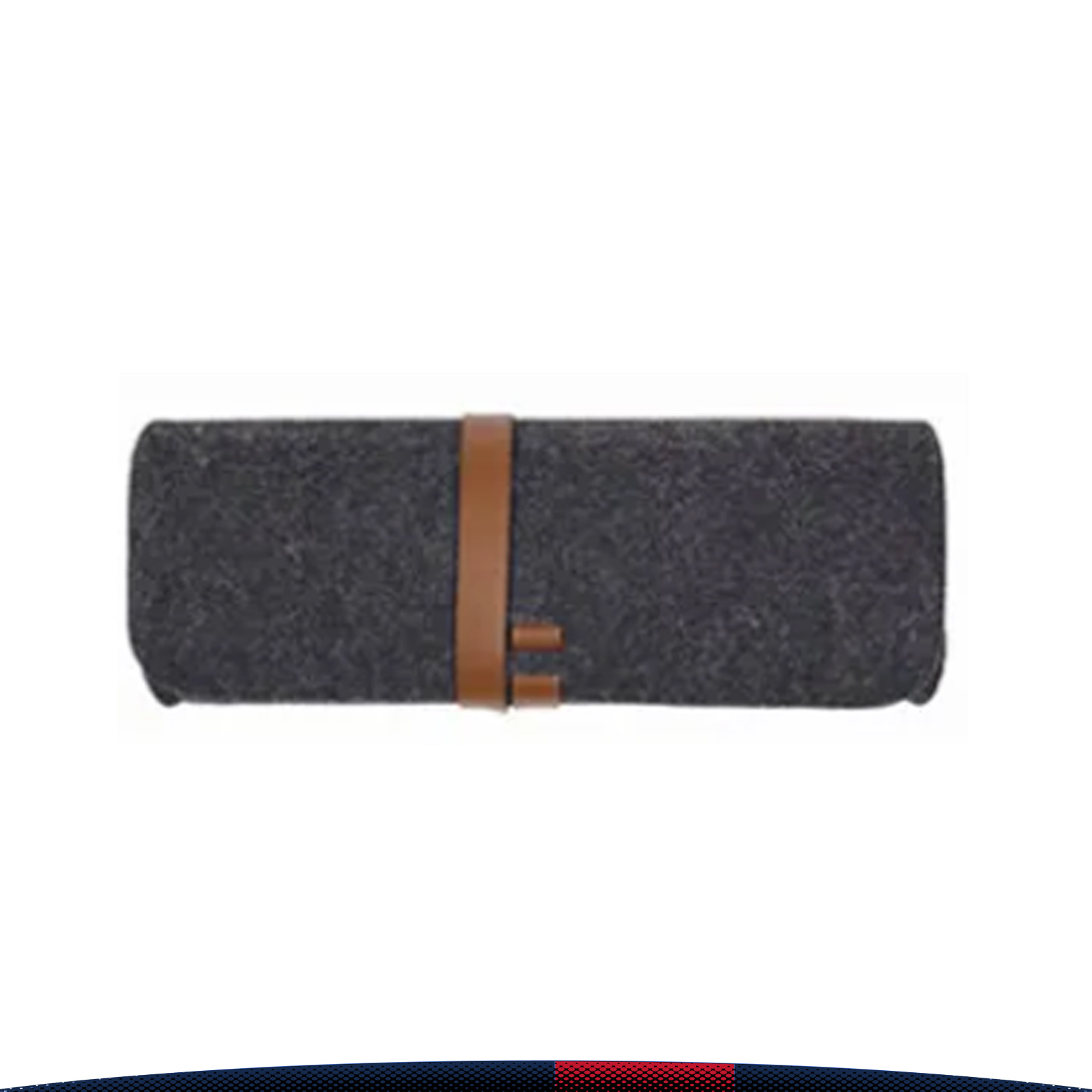 Skopee Reversible Felt Roll-Up Glasses Pouch 14