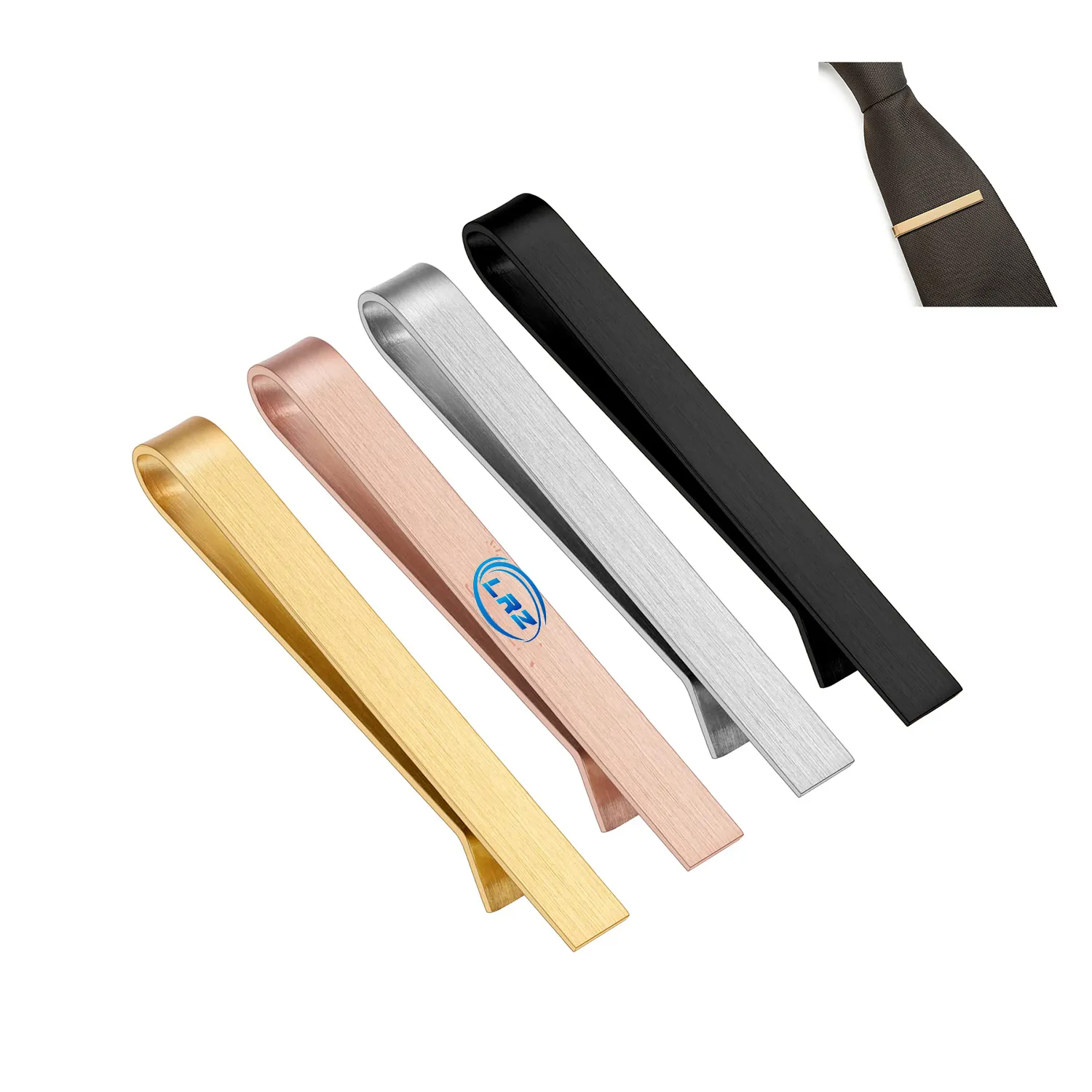 2 Inch Tie Clips for Men's 3