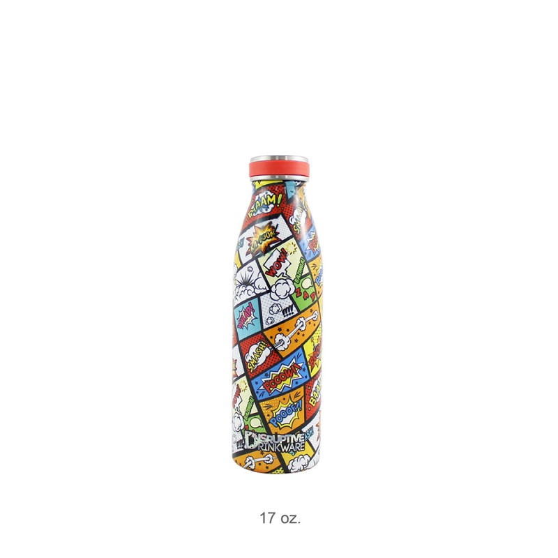 DD Thermal Bottle - Comic 17 oz 1