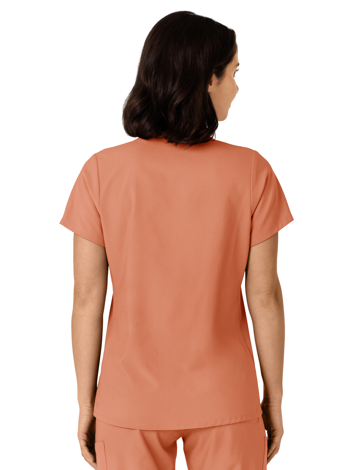 Wink - W123 - Women's Flex-n-Reach Side Panel V-Neck Top 33