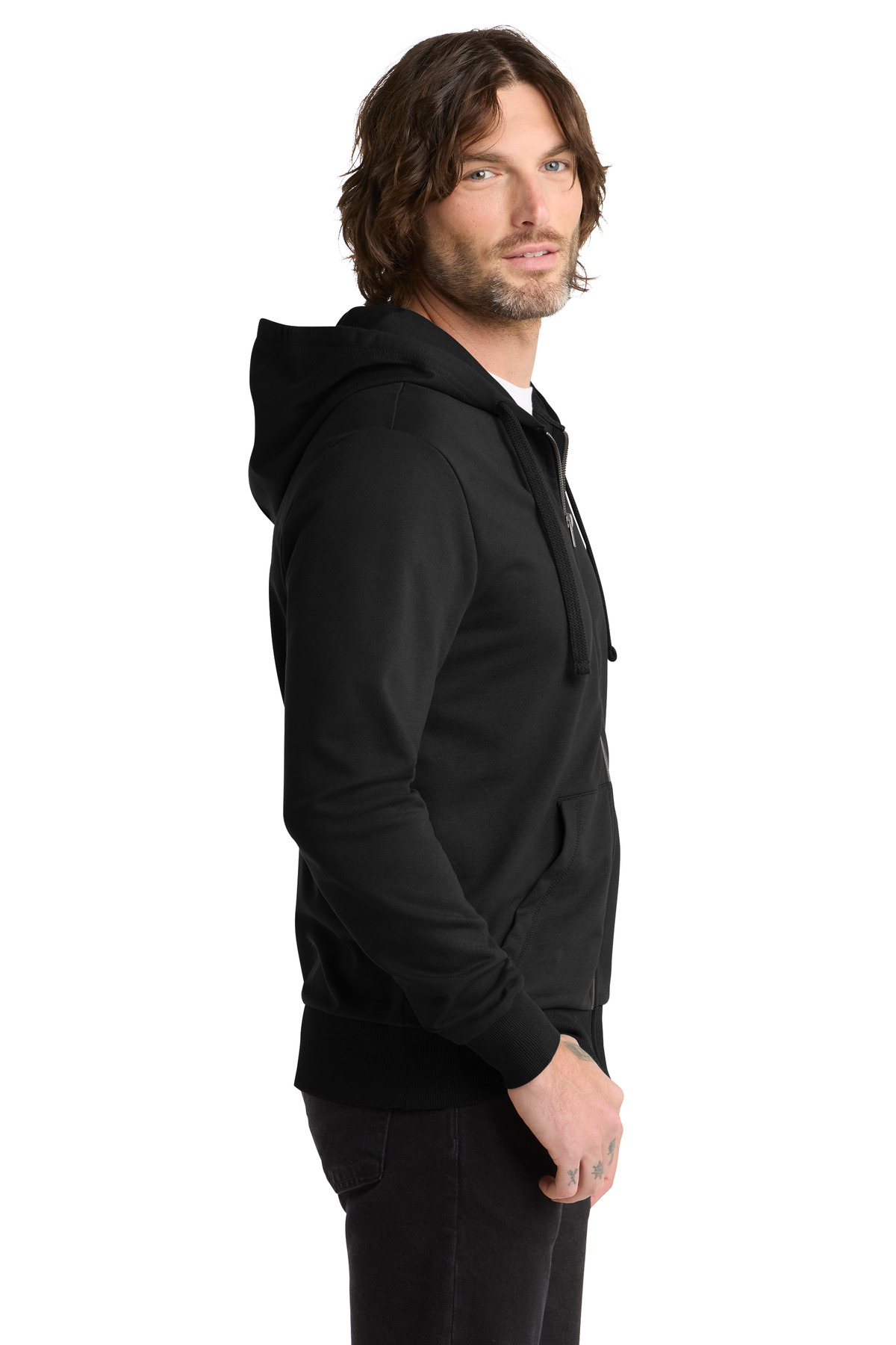 Allmade Unisex Organic French Terry Full-Zip Hoodie AL4002 8