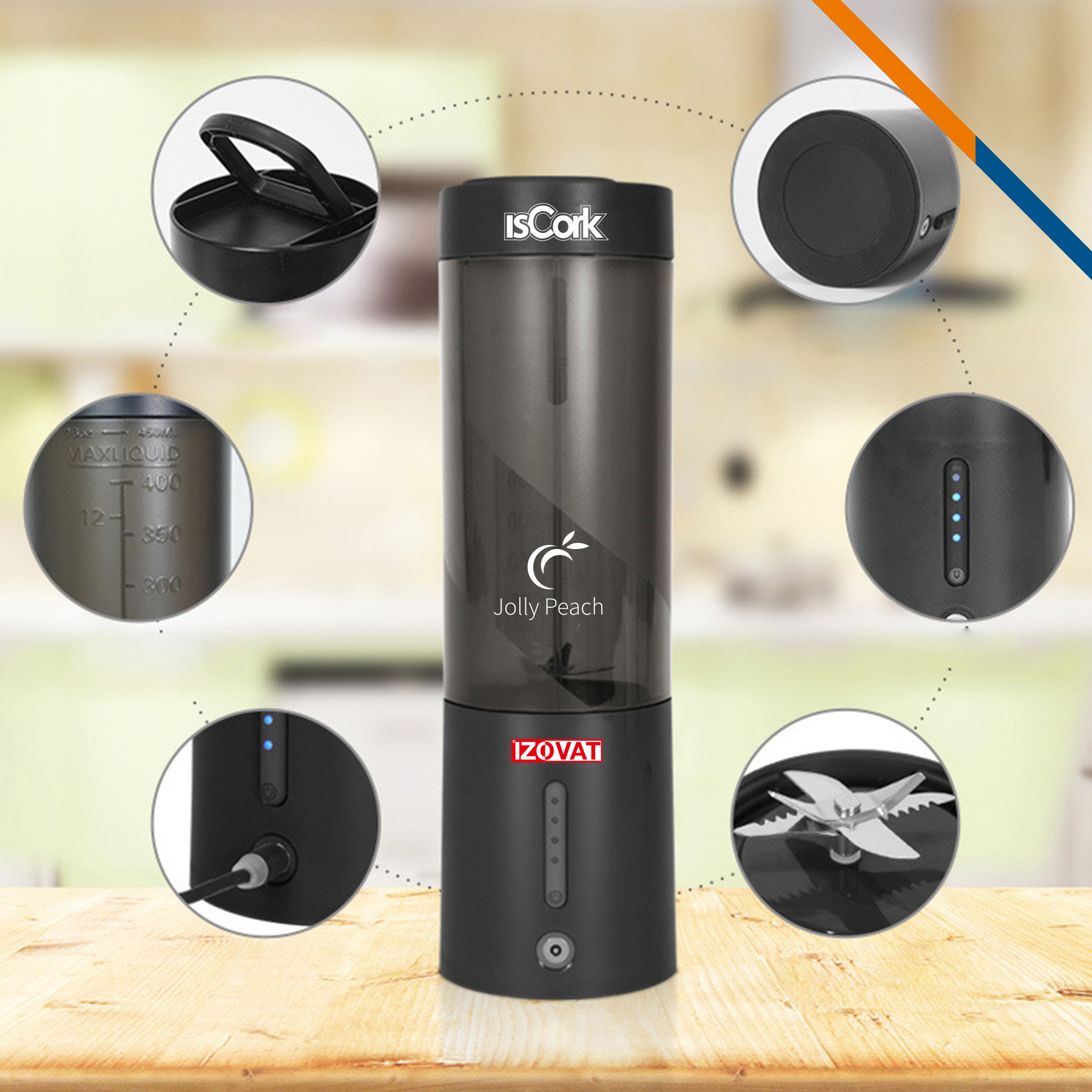 Gevio 6-Blade Blender 3