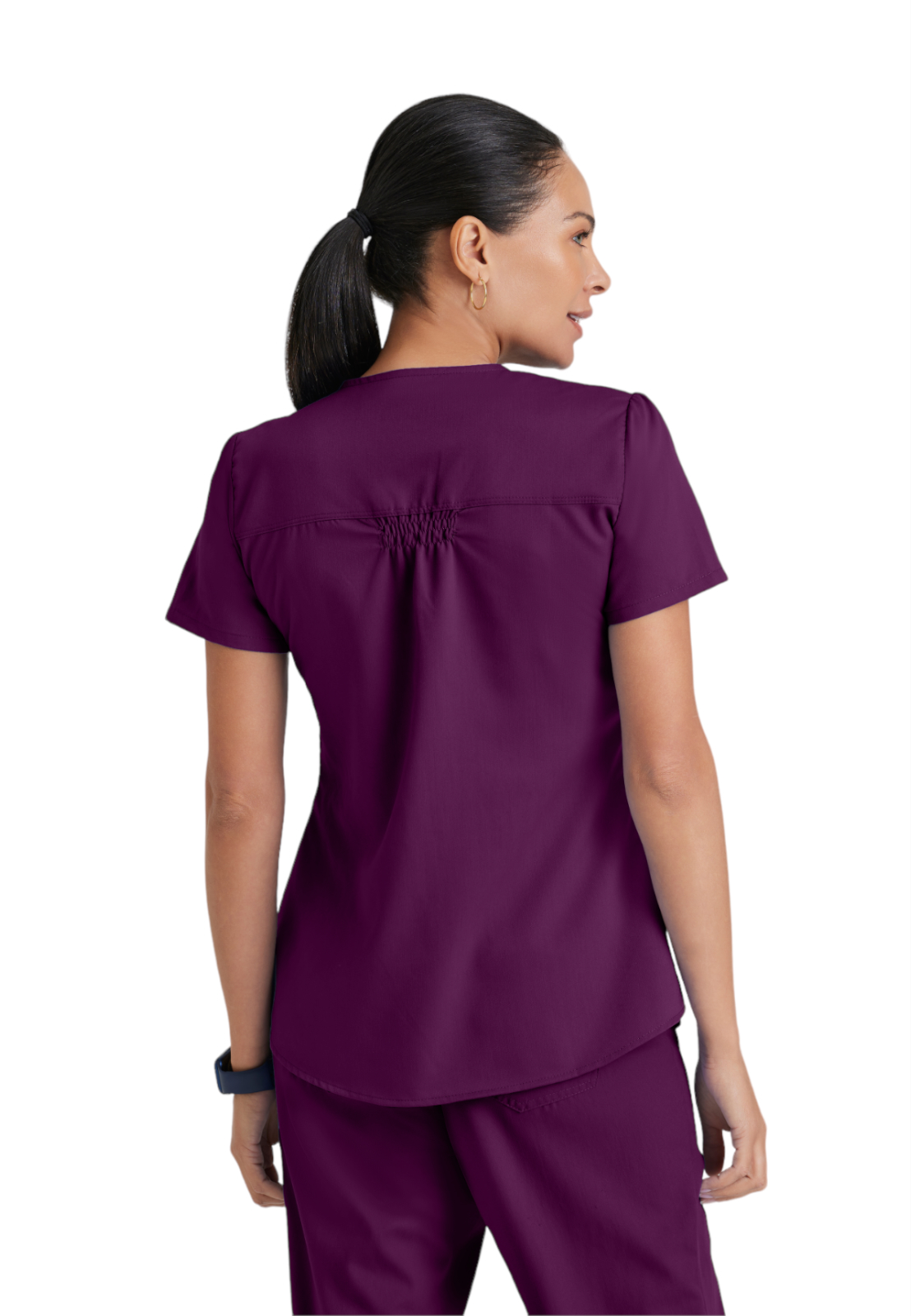 Grey's Anatomy Classic - Women's Two-Pocket V-Neck Aubrey Scrub Top 17