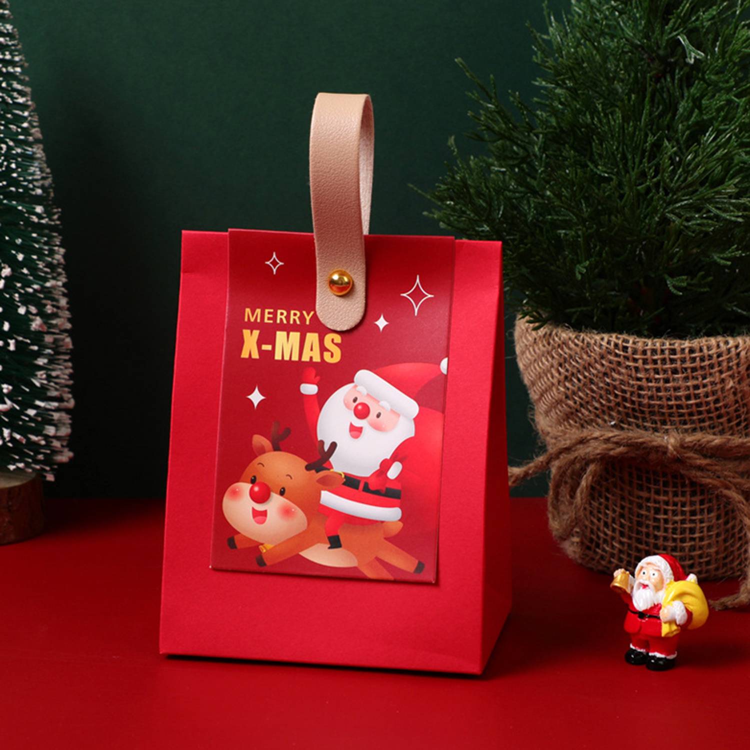 Christmas Gift Bags Party Favor Boxes 6