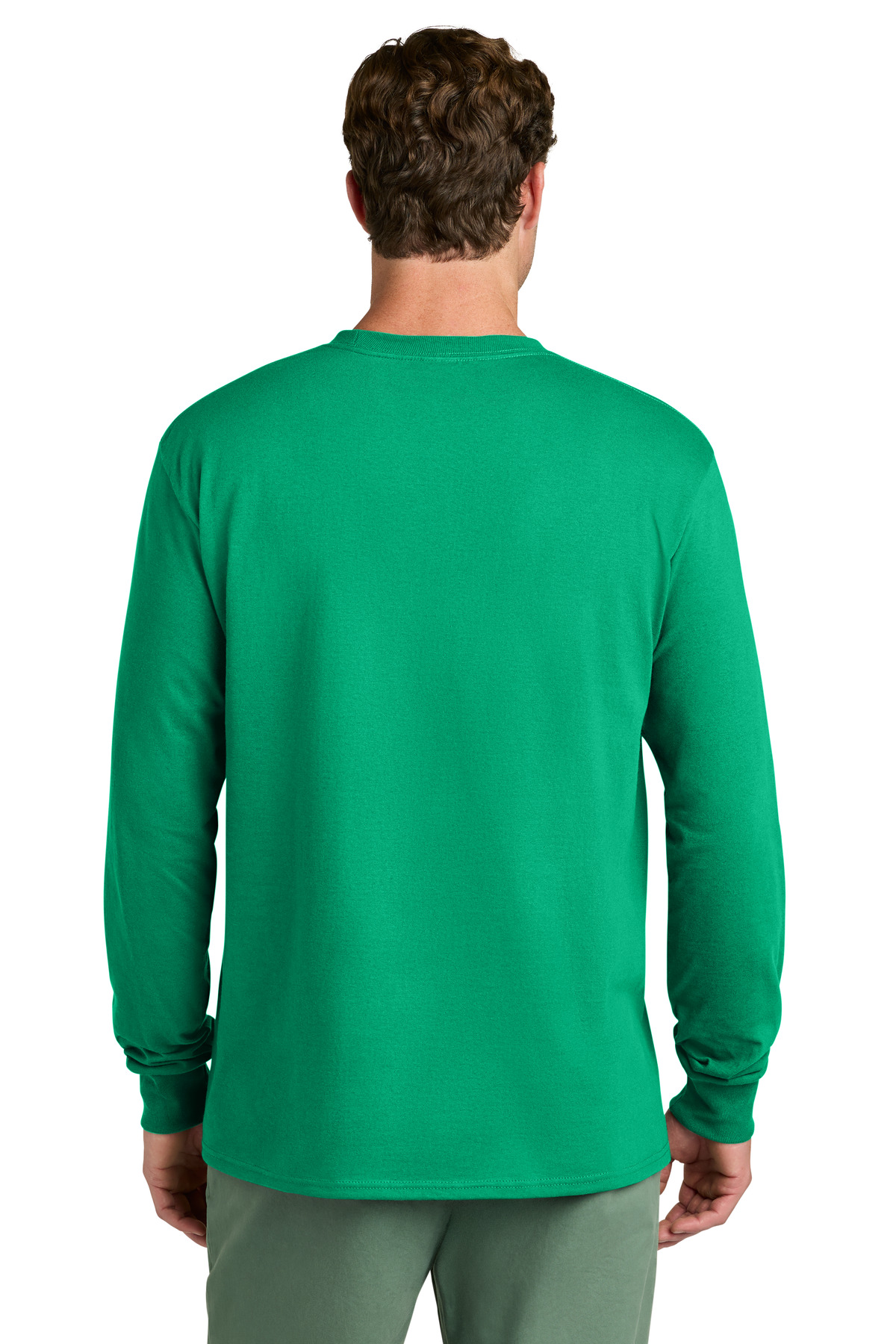 Port & Co Long Sleeve Core Cotton Tee. PC54LS 305
