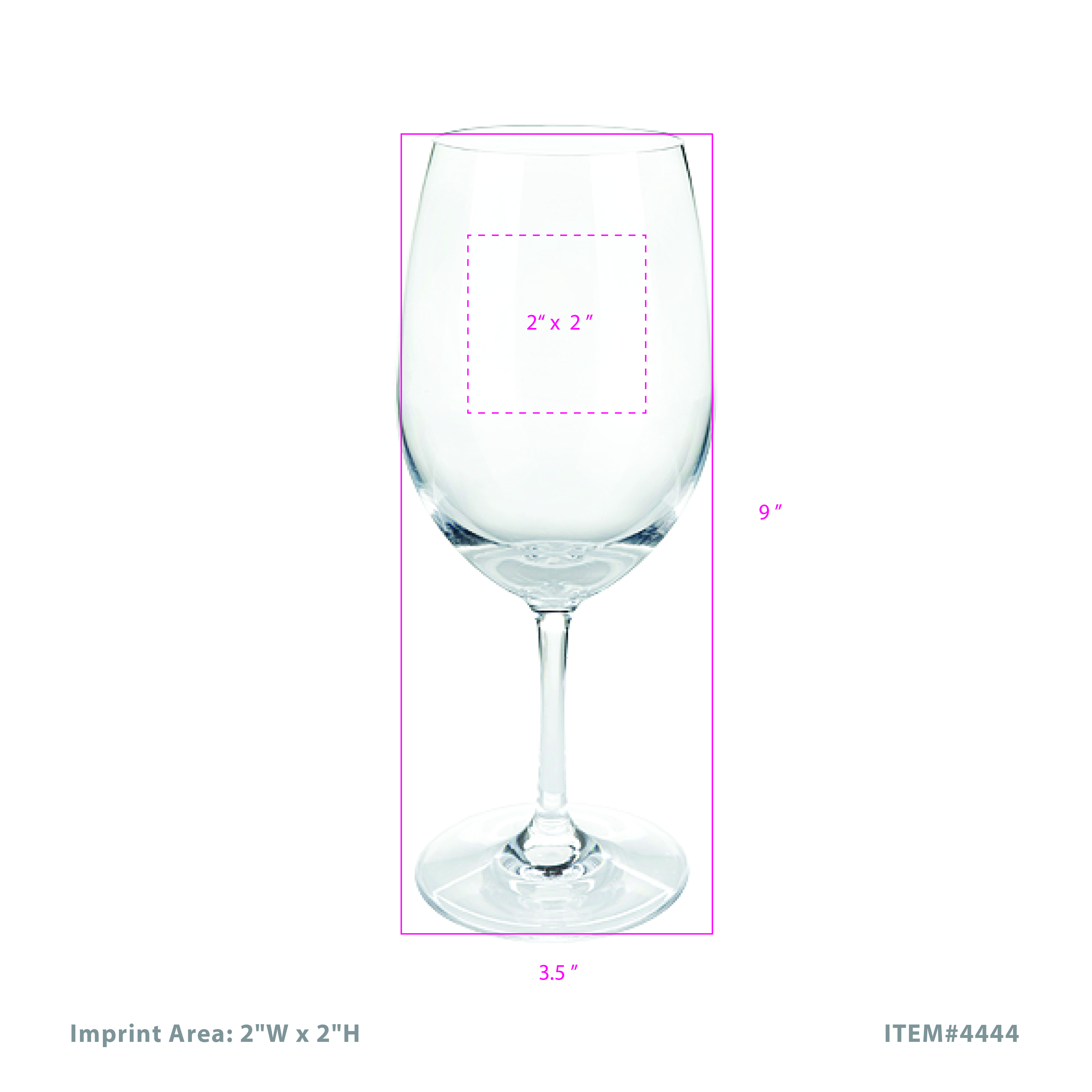 True® Shatterproof Plastic Wine Glass 4