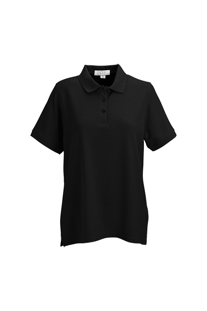 Women's Soft-Blend Double-Tuck Pique Polo 12